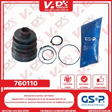 GSP BỘ CAO SU chụp bụi LÁP trong Mazda CX5 11-17 Mazda 6 02-12 02-08 Mazda 626 99-02 Daihatsu Charade 93-2000 Kia Pride Sephia 05-02 Yarris 99-05 (MT)