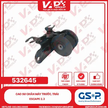 GSP Cao su chân máy trước, trái Escape 2.3