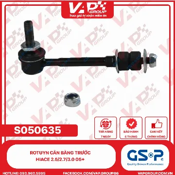 GSP Rotuyn Cân Bằng Trước Hiace 2.5/2.7/3.0 05+