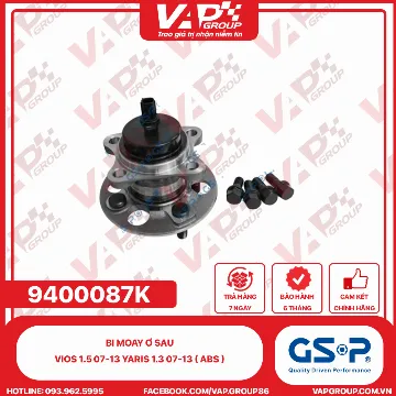 GSP Bi Moay Ơ Sau Vios 1.5 07-13 Yaris 1.3 07-13 ( Abs )