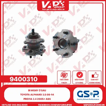 GSP Bi Moay Ơ Sau Toyota Alphard 3.5 08-14 Previa 2.4 2005+ Abs