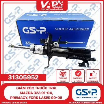 GSP Giảm xóc trước trái Mazda 323 01-04, Premacy, Ford Laser 99-05