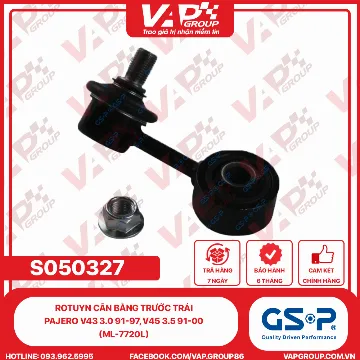 GSP Rotuyn Cân Bằng Trước Trái Pajero V43 3.0 91-97, V45 3.5 91-00 (ML-7720L)