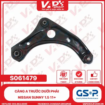 GSP Càng A Trước Dưới Phải Nissan Sunny 1.5 11+