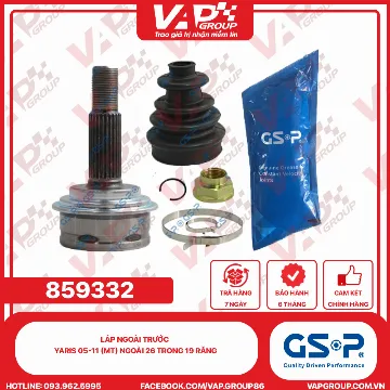 GSP LÁP ngoài trước Yaris 05-11 (MT) Ngoài 26 trong 19 răng