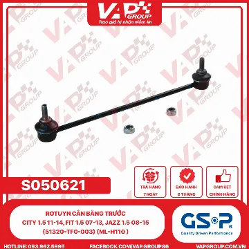 Rotuyn Cân Bằng Trước City 1.5 11-14, Fit 1.5 07-13, Jazz 1.5 08-15 (51320-Tf0-003) (ML-H110 )
