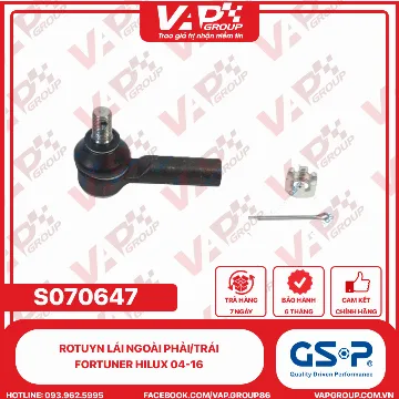 GSP Rotuyn Lái Ngoài Phải/Trái Fortuner Hilux 04-16