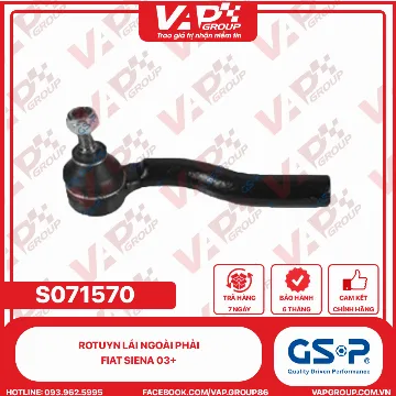 GSP Rotuyn Lái Ngoài Phải Fiat Siena 03+