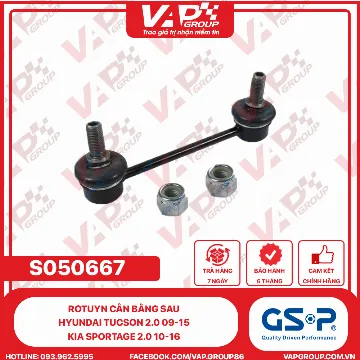 GSP Rotuyn Cân Bằng Sau Hyundai Tucson 2.0 09-15, Kia Sportage 2.0 10-16