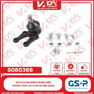 GSP Rotuyn Trụ Đứng Trước Dưới Toyota Zace 1.8 2.0 00-05 (MB-2502)