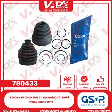GSP BỘ CAO SU chụp bụi LÁP trong/ngoài trước Fiesta 2008+ (MT)