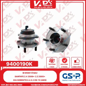 GSP Bi Moay Ơ Sau Santafe 2.4 2009+ 2.2 2005+, Kia Sorento 2.4 2.2 09-15 (Abs)