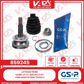 GSP LÁP ngoài trước camry 2.5 17+, avalon 2.5 19+ răng ngoài 26 răng trong 27