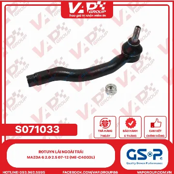 GSP Rotuyn Lái Ngoài Trái Mazda 6 2.0 2.5 07-12 (ME-C4003L)