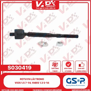 GSP Rotuyn LÁI TRONG VIOS 1.5 7-14, YARIS 1.3 5-14