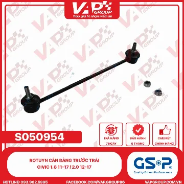 GSP Rotuyn Cân Bằng Trước Trái Civic 1.8 11-17 / 2.0 12-17