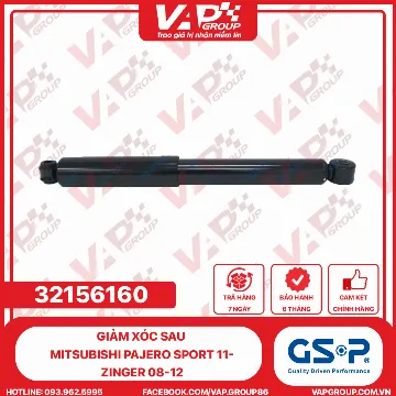 GSP Giảm Xóc Sau Mitsubishi Pajero Sport 11-, Zinger 08-12