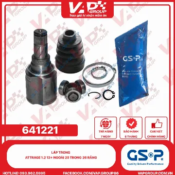 GSP Láp Trong Attrage 1.2 13+ ngoài 25 trong 26 răng