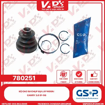 GSP BỘ CAO SU chụp bụi LÁP ngoài Camry 3.0 91-96