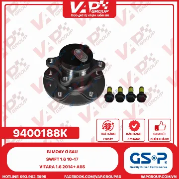GSP Bi Moay Ơ Sau Swift 1.6 10-17 Vitara 1.6 2014+ Abs