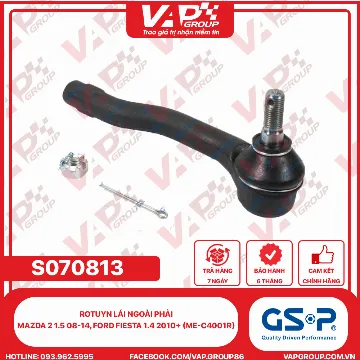 GSP Rotuyn Lái Ngoài Phải Mazda 2 1.5 08-14, Ford Fiesta 1.4 2010+ (ME-C4001R)