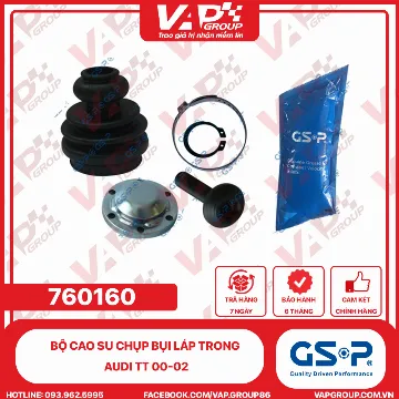 GSP BỘ CAO SU chụp bụi LÁP trong Audi TT 00-02