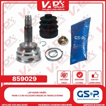 GSP LÁP ngoài trước Yaris 1.3 99-05 (AT/MT) Ngoài 24 trong 22 răng
