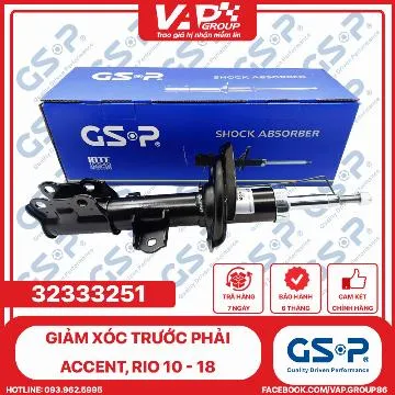 GSP Giảm xóc trước phải Accent , Rio 10 - 18