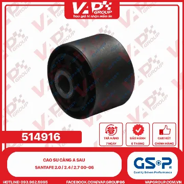 GSP cao su càng A sau santafe 2.0 / 2.4 / 2.7 00-06