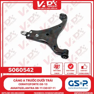 GSP CÀNG A TRƯỚC DƯỚI BÊN TRÁI Cerato/Forte 08-13 Avante/Elantra 06-11 I30 07-11