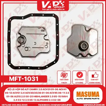 Bộ Ld Hộp Số A/T Camry 2.0 ACV31 01-06 ACV41 06-12 ACV51 2.4 ACV30/35/36 01-06 ACV45 06-11 3.0 01-06 Altis 2.0 08-20 Highlander 3.5 05-15 Previa 2.4 00-06 RAV4 2.4 03-12 2.5 05-13 Alphard 2.4 02-08 (SẮT)