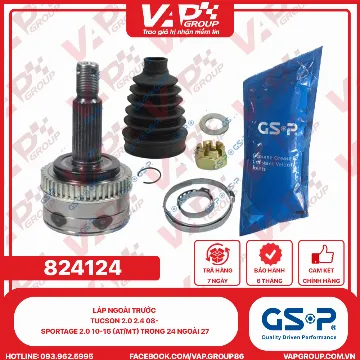 GSP Láp Ngoài Trước TUCSON 2.0 2.4 08- Sportage 2.0 10-15 (AT/MT) TRONG 24 NGOÀI 27