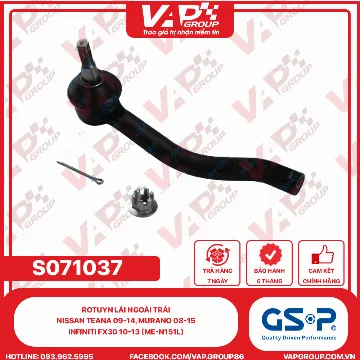 GSP Rotuyn Lái Ngoài Trái Nissan Teana 09-14, Murano 08-15, Infiniti Fx30 10-13 (ME-N151L)