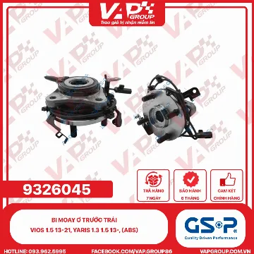 GSP Bi Moay Ơ Trước TRÁI Vios 1.5 13-21, Yaris 1.3 1.5 13-, (ABS)
