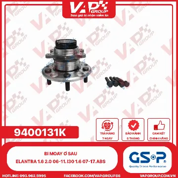 GSP Bi Moay Ơ Sau Elantra 1.6 2.0 06-11. I30 1.6 07-17. Abs
