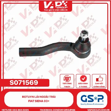 GSP Rotuyn Lái Ngoài Trái Fiat Siena 03+