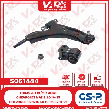 GSP Càng A Trước Phải Chevrolet Spark 1.0 10-16 1.2 11-21, Matiz 1.0 10-15