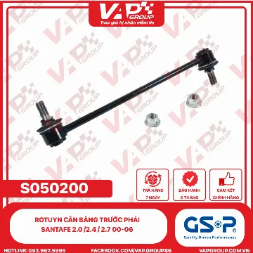 GSP RO TUYN cân bằng trước phải santafe 2.0 /2.4 / 2.7 00-06
