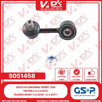 GSP Rotuyn Cân Bằng Trước Trái Triton 2.4 2.5 2015-, Pajero Sport 2.5 2015- / 2.4 2017-