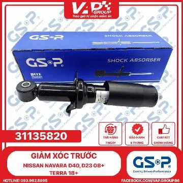 GSP Giảm xóc trước Nissan Navara D40, D23 08-, Terra 18-