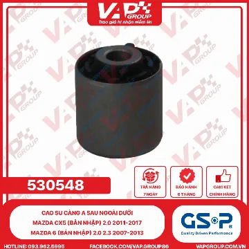 GSP Cao Su Càng A Sau Ngoài Dưới Mazda Cx5 (Bản Nhập) 2.0 2011-2017, Mazda 6 (Bản Nhập) 2.0 2.3 2007-2013