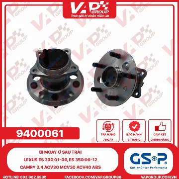 GSP Bi Moay Ơ Sau TRÁI LEXUS Es 300 01-06, Es 350 06-12. CAMRY 2.4 ACV30 MCV30 ACV40 Abs