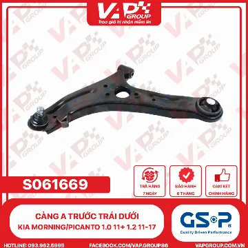 GSP Càng A Trước Trái Dưới Kia Morning/Picanto 1.0 11+ 1.2 11-17