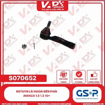GSP Rotuyn LÁI NGOÀI BÊN PHẢI AVANZA 1.5 1.3 15+