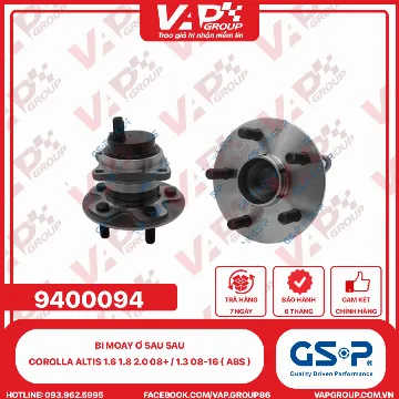 GSP Bi moay ơ sau SAU Corolla Altis 1.6 1.8 2.0 08+ / 1.3 08-16 ( ABS )