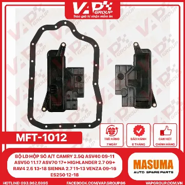 Bộ Ld Hộp Số A/T Camry 2.5Q ASV40 09-11 ASV50 11.17 ASV70 17+ Highlander 2.7 09+ RAV4 2.5 13-18 Sienna 2.7 11-13 Venza 09-16 ES250 12-18