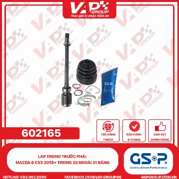 GSP Láp Trong Trước Phải Mazda 6 CX5 2018+ Trong 32 Ngoài 31 Răng