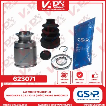 GSP Láp Trong TRƯỚC Phải HONDA CrV 2.0 2.4 12-19 (MT/AT) Trong 30 Ngoài 27