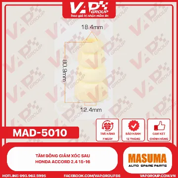 Tăm Bông Giảm Xóc Sau Honda Accord 2.4 15-16
