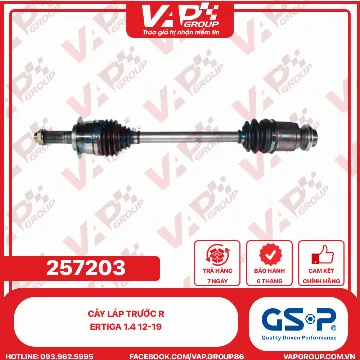 GSP Cây láp trước R Ertiga 1.4 12-19
